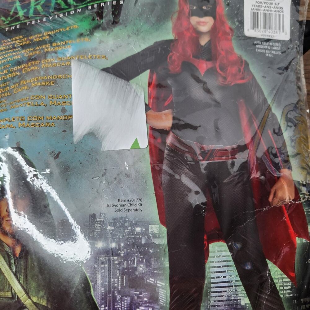 Arrow Batwoman Child's Medium Halloween Costume